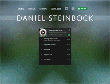 Tablet Screenshot of danielsteinbock.com
